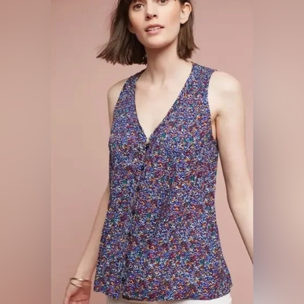 MAEVE Multicolor Top‎ Sz Small